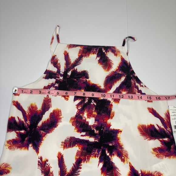 EQUIPMENT Femme NWT Women's XS Isabeau Cami Nature White Multicolor top - Picture 9 of 10